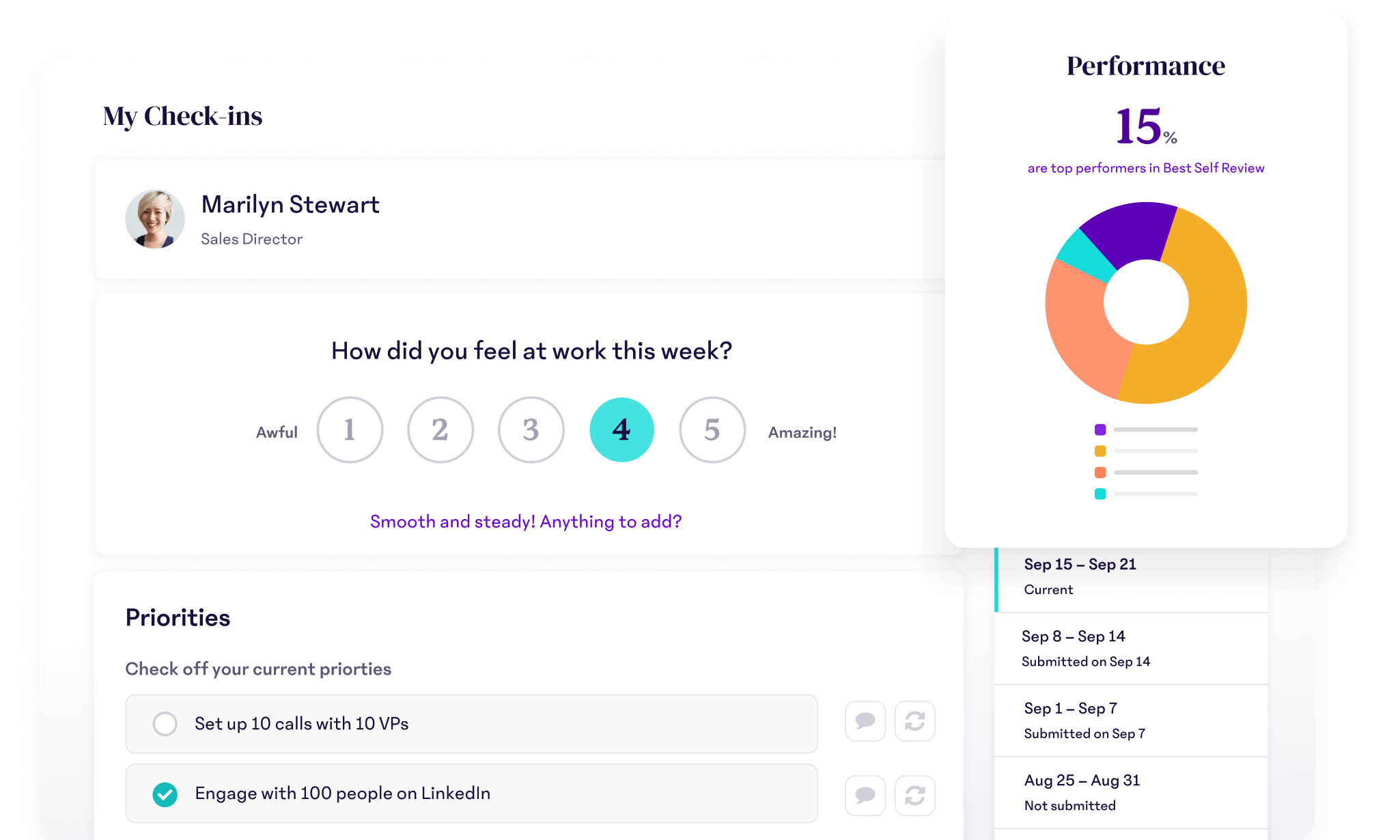 Check-Ins and Performance screens_2x