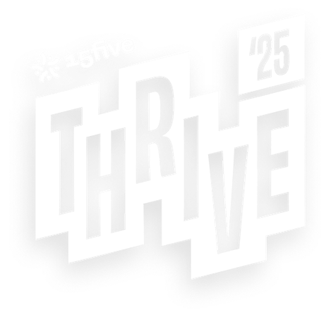 thrive logo white with shadow